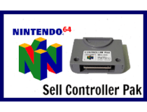 (Nintendo 64, N64):  Controller Pak
